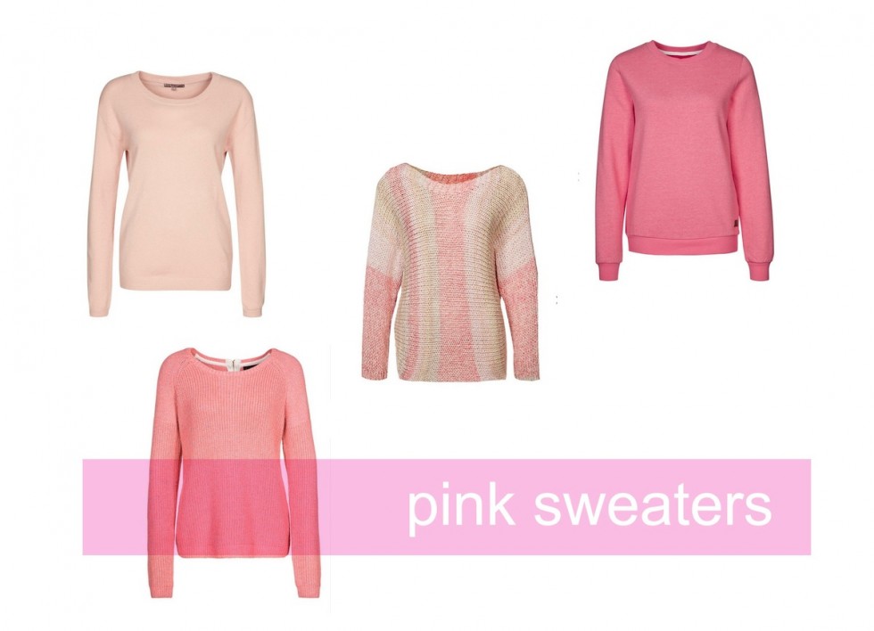 pink sweaters zalando