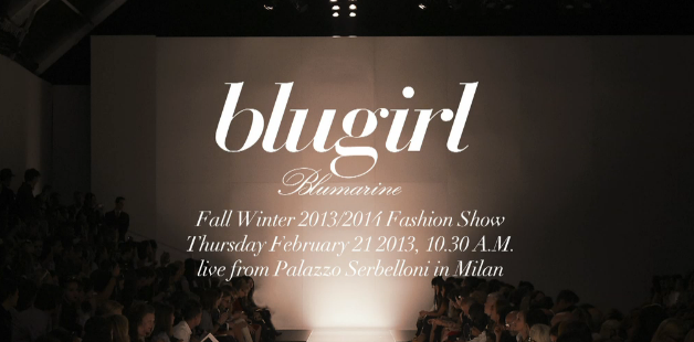 blugirl fashion show live streaming