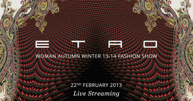 etro fashion show live streaming